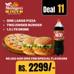 Manager's Slice Special Deal 11