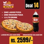 Manager's Slice Special Deal 14