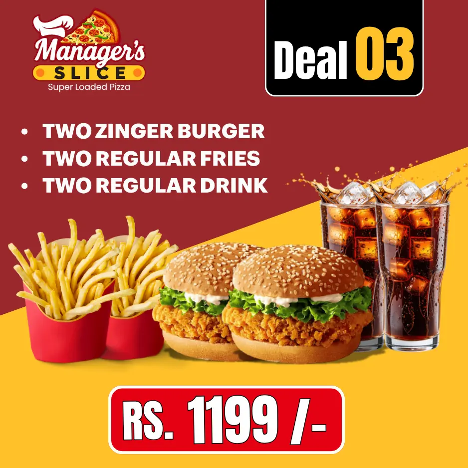 Manager's Slice Special Deal 003