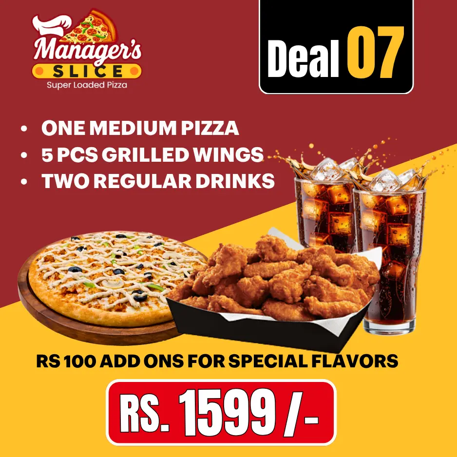 Manager's Slice Special Deal 007