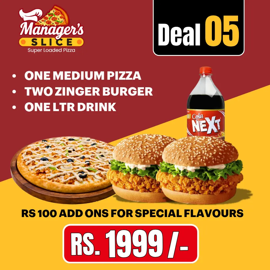 Manager's Slice Special Deal 005