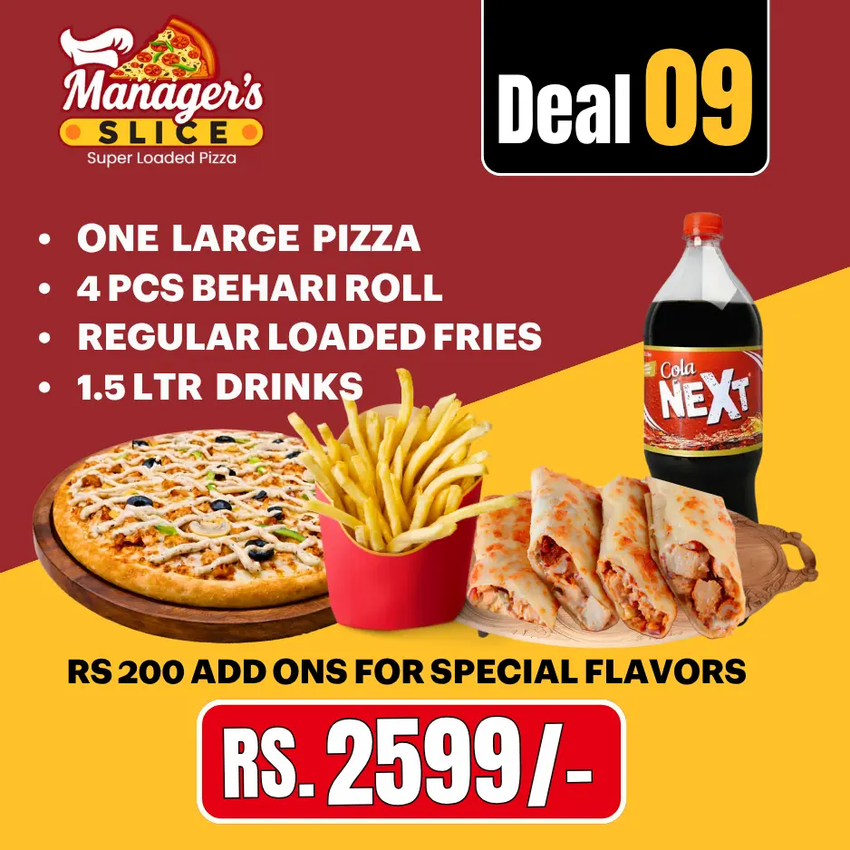 Manager's Slice Special Deal 009