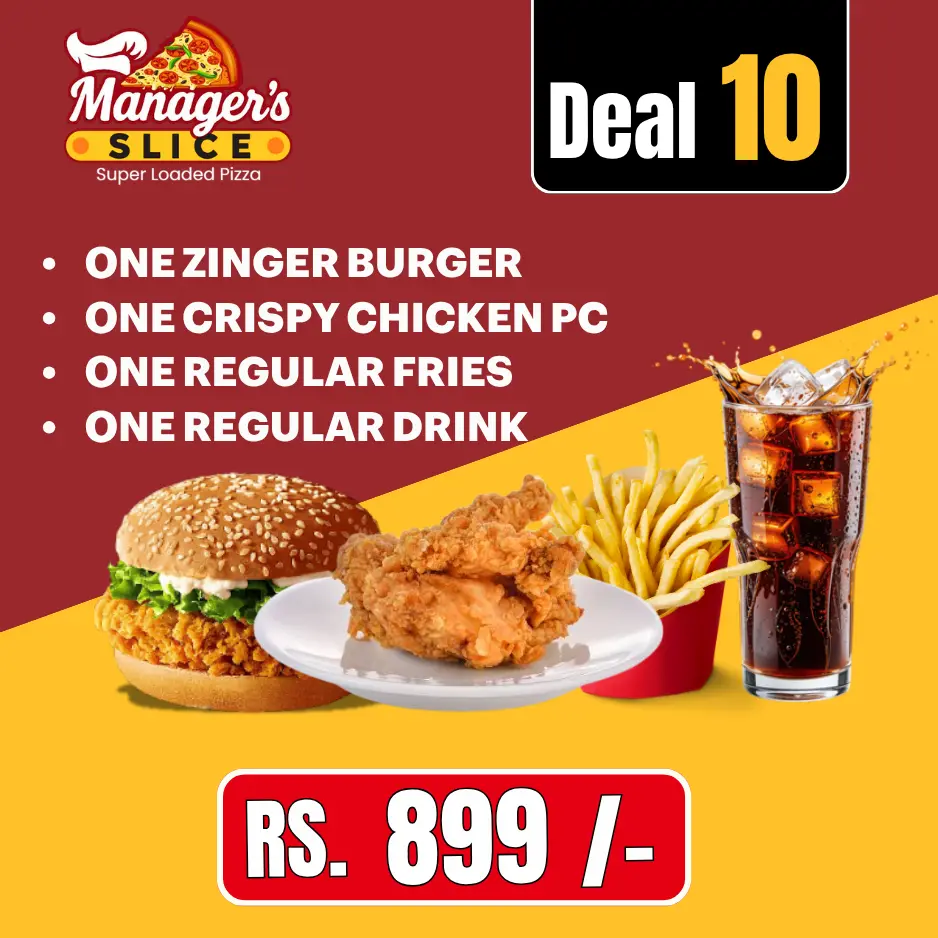 Manager's Slice Special Deal 010