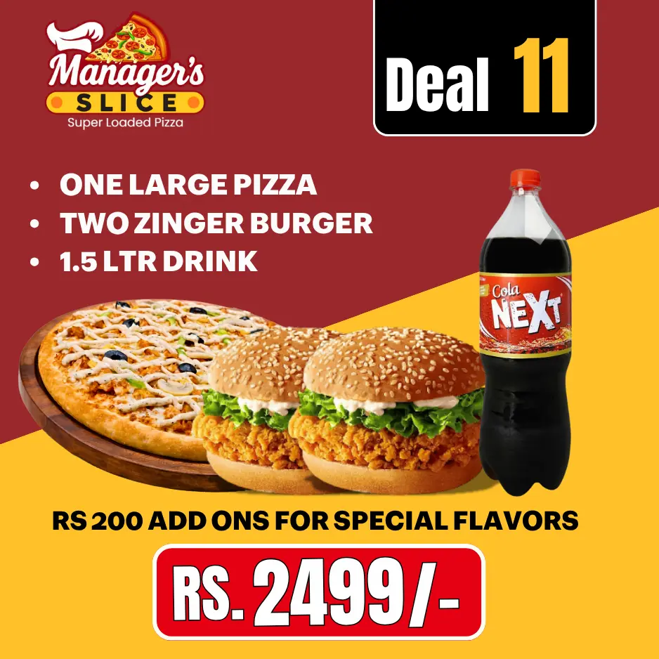 Manager's Slice Special Deal 011