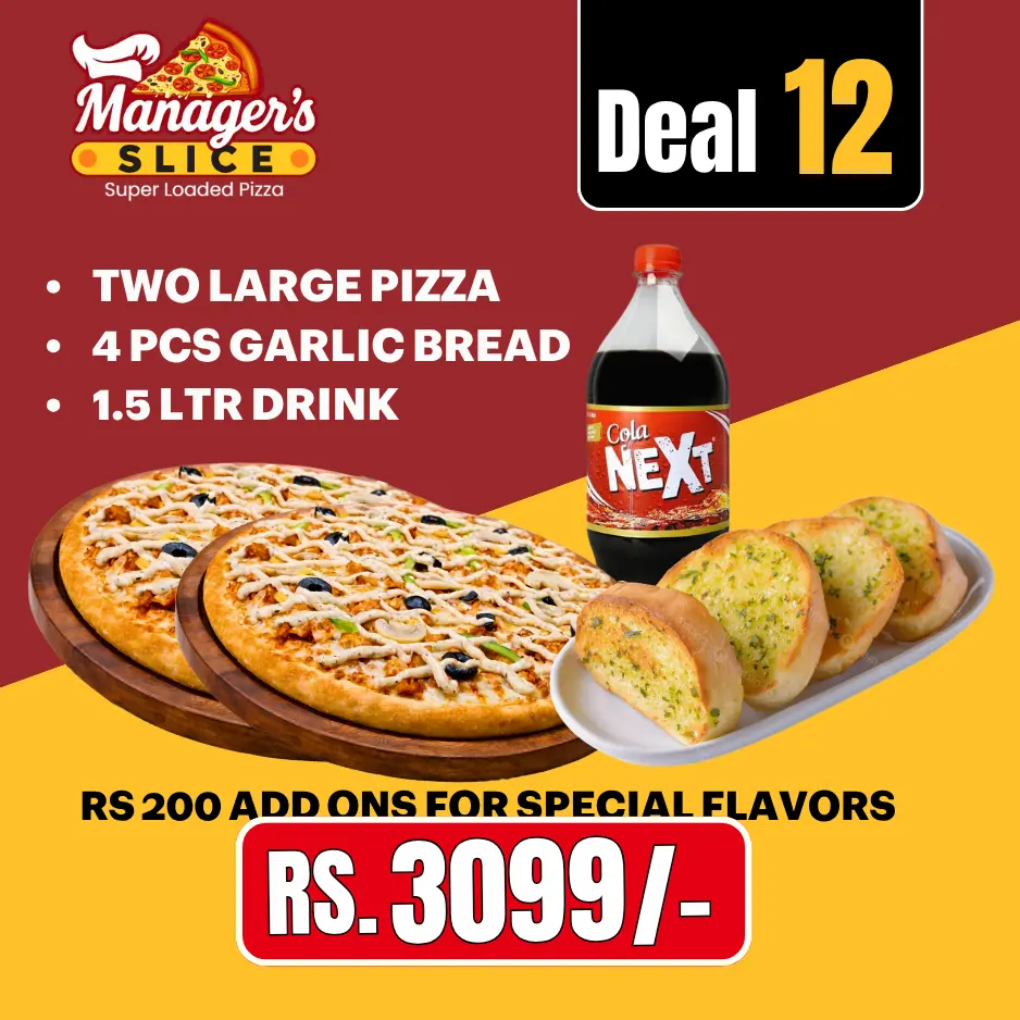 Manager's Slice Special Deal 012