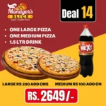 Manager's Slice Special Deal 0014