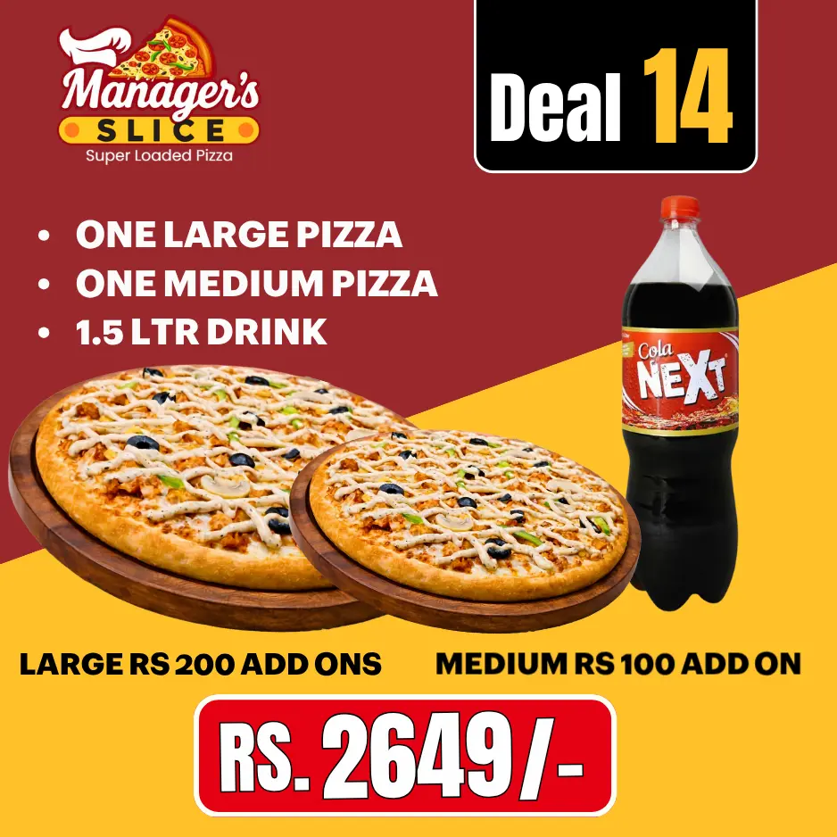 Manager's Slice Special Deal 0014